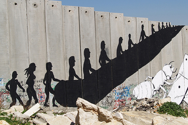 La vie à l’ombre du mur
