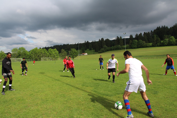 Le foot pour refuge