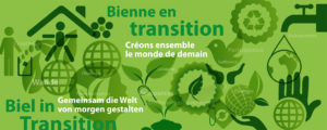 affiche Bienne en transition